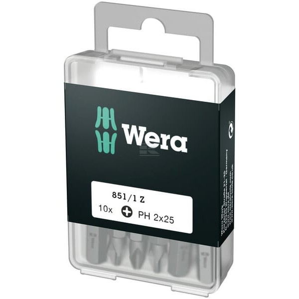 Bity krzyżowy Wera 1/4" PH, 2x25 10 SC8511ZPH2DIY | Exvi