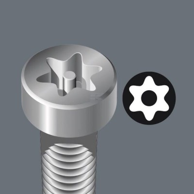 Bit Torx 1/4" z otworem TXB, 20 x 25 mm SC8671ZTX20BO | Exvi