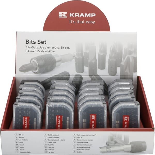 Zestaw bitów 31 ele. display, (20 szt.) 1808102031KR | Exvi