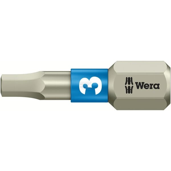 Bit 1/4" Wera TS, 3,0x25 mm SC38401TS30 | Exvi