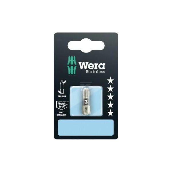 Bit krzyżowy 1/4" Wera PZ, 3x25 mm SC38551TSSBPZ3 | Exvi