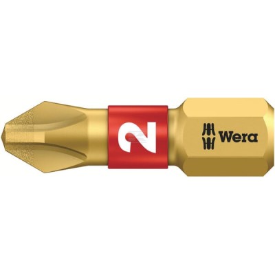 Bit krzyżowy Premium 1/4" PH Wera, 2x25 SC8511BDCPH2 | Exvi