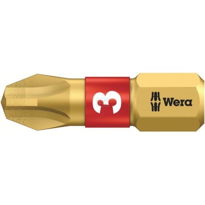 Bit krzyżowy Premium 1/4" PH Wera, 3x25 SC8511BDCPH3 | Exvi