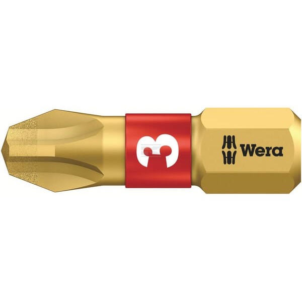 Bit krzyżowy Premium 1/4" PH Wera, 3x25 SC8511BDCPH3 | Exvi