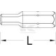 Bit 1/4" imbusowy do wkrętaka, 5 mm (10 6855S010GED | Exvi