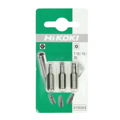Bity Torx 1/4" z otworem T10 / T15 / T20 4100304 | Exvi