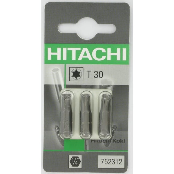 Bity Torx 1/4 T30-25mm (3×) 752312 | Exvi