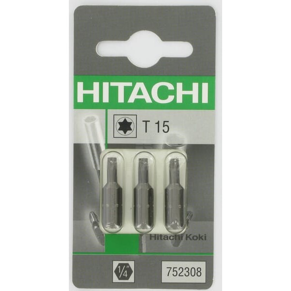Bity Torx 1/4 T15-25mm (3×) 752308 | Exvi