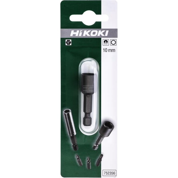 Bit klucz nasadowy z magnesem 1/4" 10mm 752356 | Exvi