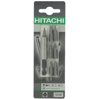 Uchwyt do bitów 1/4" + 7 bitów 8 elem. 752397 | Exvi