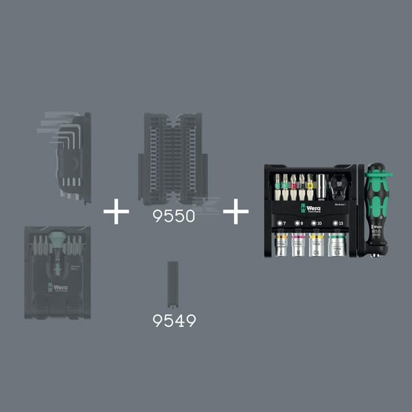 Zestaw bitów Tool-Check Modular 1 05049000001 | Exvi