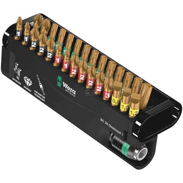 Zestaw bitów diamentowych 1/4" 05057431001WERA | Exvi