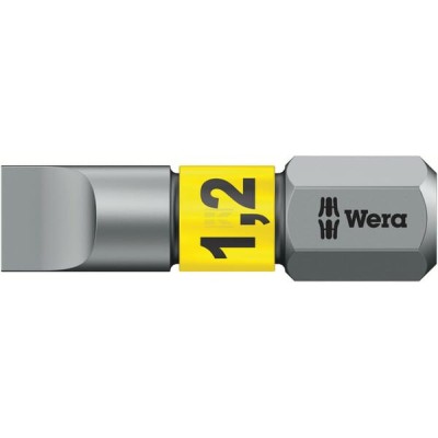 Bit płaski przedłużany 1/4" BiTorsion Wera SC056068 | Exvi