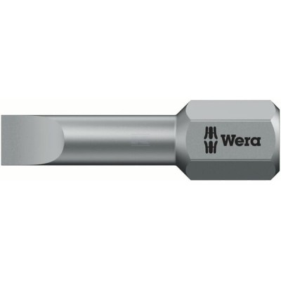 Bit płaski 1/4" Torsion Wera, 1.6x8x25 mm SC056240 | Exvi