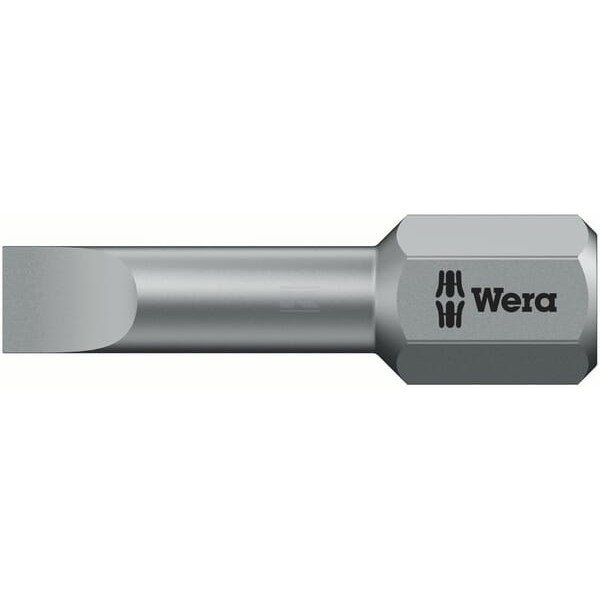 Bit płaski 1/4" Torsion Wera, 1.6x8x25 mm SC056240 | Exvi