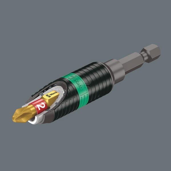Bit płaski przedłużany 1/4" BiTorsion Wera SC056068 | Exvi