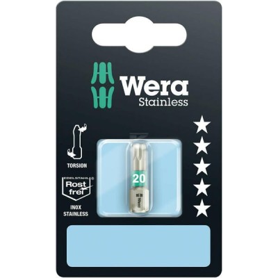 Bit 1/4" Wera TX, 20x25 mm SC38671TSSBTX20 | Exvi