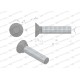 Śruba kpl. płużna podsadzana D 608 M16x80 608101680 | Exvi