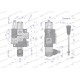 Rozdzielacz hydrauliczny 1-sekcyjny ROZ40L/1N | Exvi
