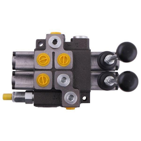 Rozdzielacz hydrauliczny 2-sekcyjny max ROZ40L/2X1N | Exvi