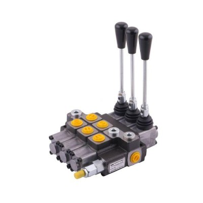 Rozdzielacz hydrauliczny 3-sekcyjny max ROZ40L/3X1N | Exvi