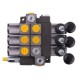 Rozdzielacz hydrauliczny 3-sekcyjny max ROZ40L/3X1N | Exvi