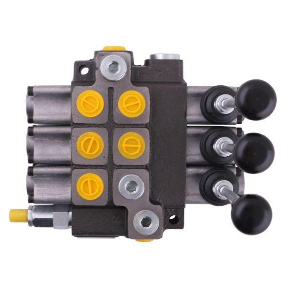 Rozdzielacz hydrauliczny 3-sekcyjny max ROZ40L/3X1N | Exvi