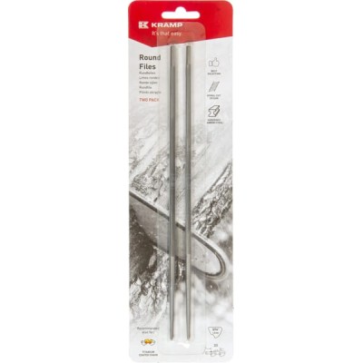 Pilnik okrągły, blister 2 sztuki 3/16" 4.8 mm 3162FKR | Exvi