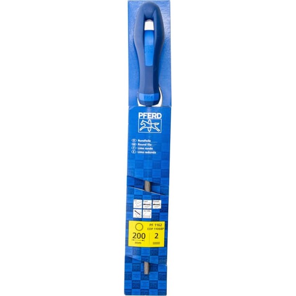 Pilnik okrągły Pferd, 200 mm nacięcie 2 VG1162200H2 | Exvi