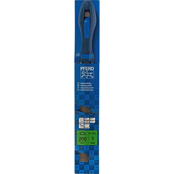 Pilnik półokrągły Pferd, 200 mm nacięcie VG1152200H1 | Exvi