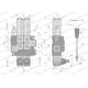 Rozdzielacz hydrauliczny 2-sekcyjny max ROZ40L/2X2P | Exvi