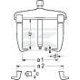 Zestaw ściągaczy w walizce Gedore, 130 mm HG107K | Exvi