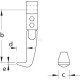 Hak do ściągacza 100 mm pasuje do HG HGE106A100N | Exvi