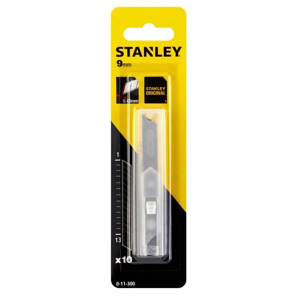 Zestaw noży sekcyjnych 9mm 10 szt. 011300 | Exvi