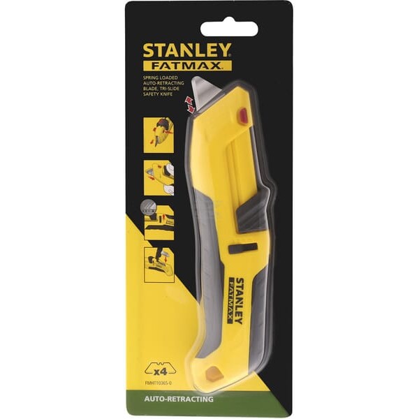 Nóż z blokadą FATMAX TRISLIDE bimat FMHT103650 | Exvi