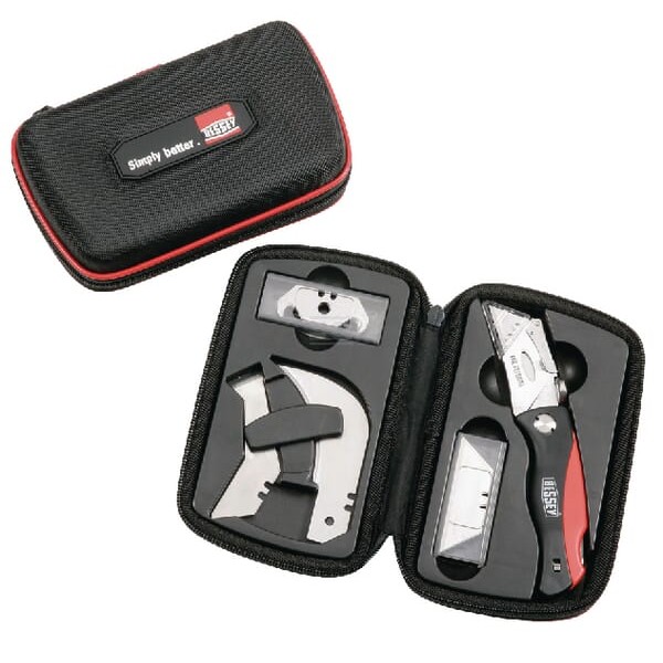 Zestaw noży tapetowych Bessey, w etui 160 mm DBKPHSET | Exvi