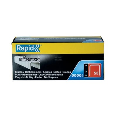 Zszywki 53/14 mm ocynk Rapid 5000 szt. 11860410 | Exvi