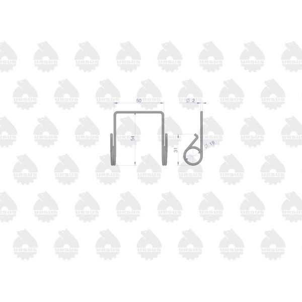 Komplet sprężyn sprzęgła C-330/360 50/51-105/3 | Exvi