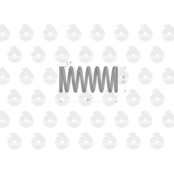 Komplet sprężyn sprzęgła C-330/360 50/51-105/3 | Exvi