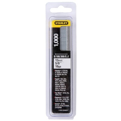 Zszywki Stanley, 15 mm typ J - 1000 szt. 1SWKBN0625T | Exvi