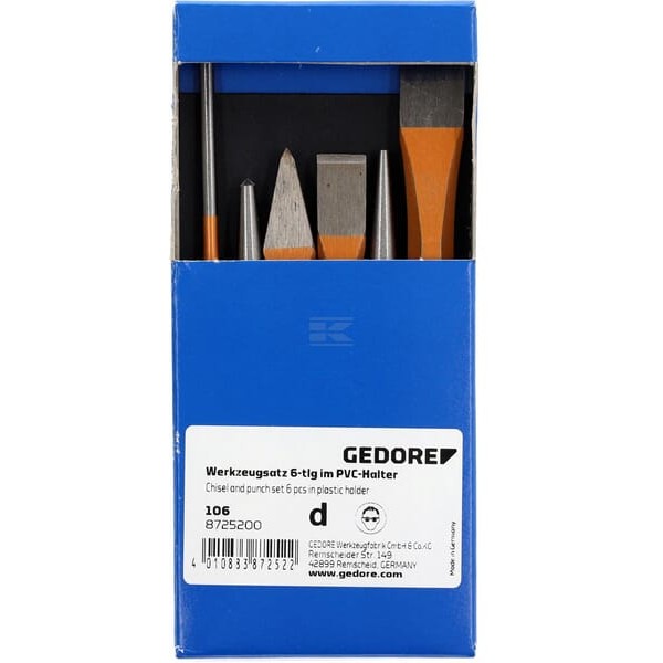 Zestaw przecinaków 6 ele. Gedore HG106 | Exvi