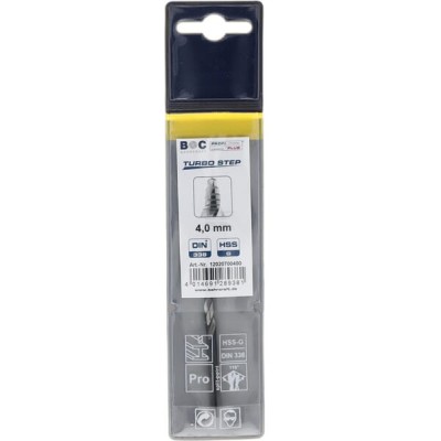 Wiertło 4.0 mm HSS-DIN338-G TURBO STEP 12020700400 | Exvi