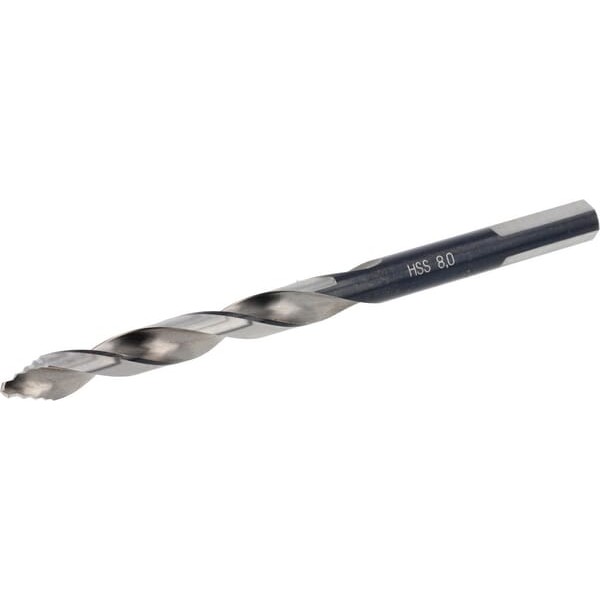 Wiertło 8.0 mm HSS-DIN338-G TURBO STEP 12020700800 | Exvi