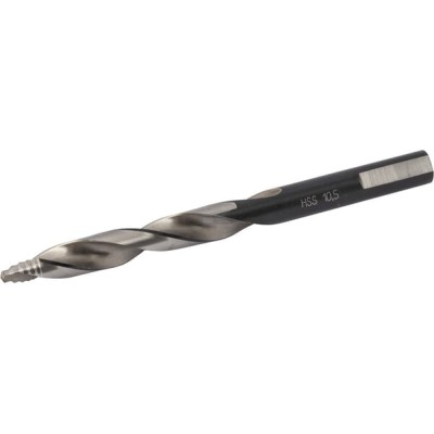 Wiertło 10.5 mm HSS-DIN338-G TURBO STEP 12020701050 | Exvi
