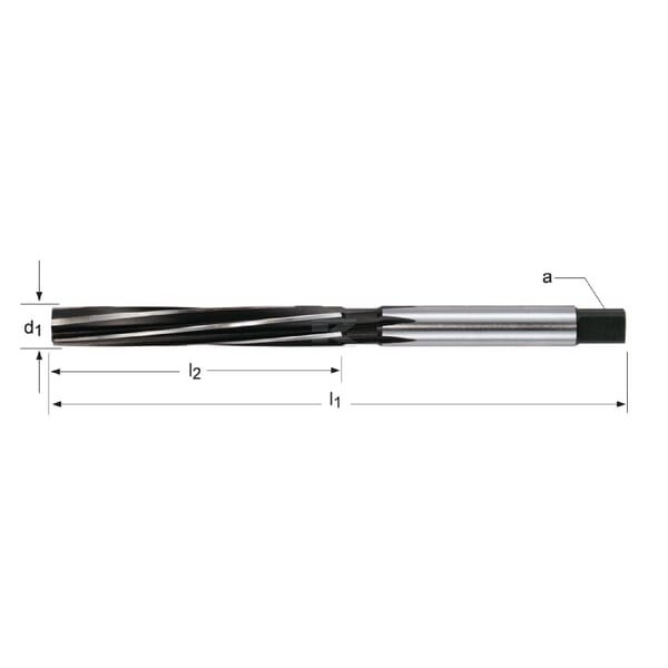 Rozwiertak ręczny t.B100 HSS HSCo 10mm B100100 | Exvi