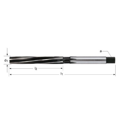Rozwiertak ręczny t.B100 HSS HSCo 16mm B100160 | Exvi