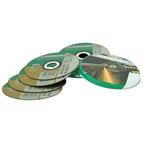 Tarcza do cięcia stali inox 125x1 mm 10szt. 782309 | Exvi