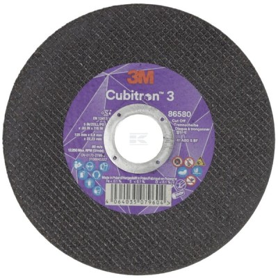 Tarcza tnąca Cubitron 3 125x0.8 mm 86580 | Exvi