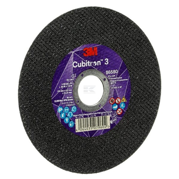 Tarcza tnąca Cubitron 3 125x0.8 mm 86580 | Exvi