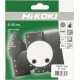 Krążek ścierny na rzep Ø125 mm K100 10 szt. 753134 | Exvi